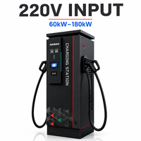 Station de recharge rapide double pistolet 220V DC HAIDIRA pour véhicules électriques commerciaux