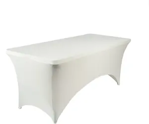 Couverture de table en spandex rectangle