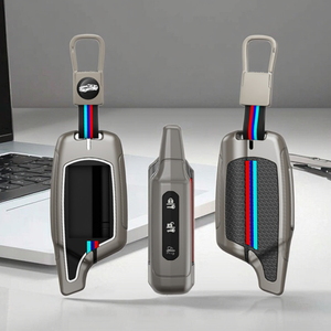 Magicar智能遥控器锌合金硅胶汽车钥匙扣支架保护壳，带汽车钥匙钥匙扣配件 - Product Image 5