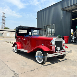 Luxury <b>Red</b> Classic Vintage Electric Retro Shuttle Car Premium Craftsmanship Stable & Quiet Custom Noble Vehicle - Product Image 4