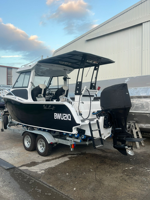 Bateaux de pêche à cabine Speed Profisher de nouvelle marque 2026 avec aluminium 5083 pour la pêche en mer, bateau de 6 mètres avec remorque