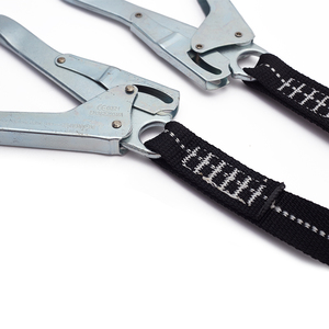 Cường độ cao bảo vệ mùa thu đàn hồi đôi móc an toàn Polyester Đôi Dây Buộc với giảm xóc - Product Image 3