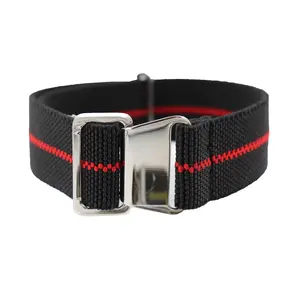 CAOWTAN 20mm 22mm Bande Élastique pour <span class=keywords><strong>Samsung</strong></span> galaxy <span class=keywords><strong>3</strong></span> Montre 46mm 42mm <span class=keywords><strong>Gear</strong></span> S3 Bracelet en Nylon Active 2 <span class=keywords><strong>Sport</strong></span> Bande pour Amazfit Bip Paca - Product Image 5