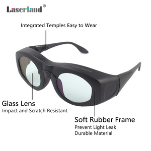 Un'ampia gamma di raggi infrarossi IR lunghezza d'onda 900-2940nm OD4 + lente di vetro infrarossi IR occhiali di protezione Laser - Product Image 5
