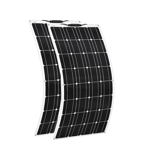 Panneau solaire monocristallin flexible ALECTER 100W-1000W, étanche IP67, pour camping-car, voiture, bateau, maison, yacht, voyage, chargeur solaire extérieur - Product Image 1