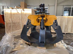 Pinza Idraulica Rotante a 5 Artigli per Escavatore CAT320, per Riciclaggio Metalli in Rottamatori - Product Image 6