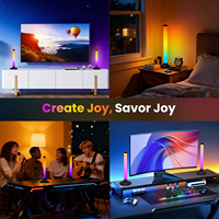 Barre lumineuse LED RGBIC USB, rétroéclairage TV à changement de couleur, contrôle par télécommande et application, lumière d'ambiance synchronisée avec la musique pour le jeu et la chambre