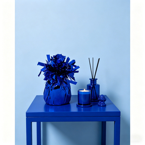 Party Love Peso Blue Electric - 12 Globos de Plástico Reutilizables para Cumpleaños, Uso en Interiores, Decoraciones para Fiestas, Novedad - Product Image 6