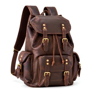 Handmade Full Grain Leather 15 Inch Durable Messenger <b>Bag</b> Crossbody Shoulder <b>Laptop</b> Satchel Office Works Travel Unisex <b>Bag</b> - Product Image 5