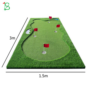 Tapis d'entraînement de golf Ss Golf Putting Green 1 mètre carré, gazon artificiel d'intérieur, aide à l'entraînement pour une utilisation à domicile - Product Image 3