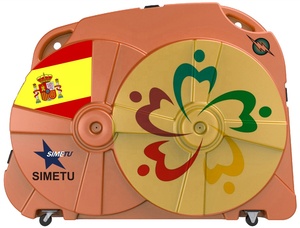 Étui de <span class=keywords><strong>transport</strong></span> pour vélo en EVA réutilisable, boîte à vélo, étui de <span class=keywords><strong>transport</strong></span> rigide - Product Image 4