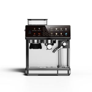 Machine <span class=keywords><strong>à</strong></span> <span class=keywords><strong>expresso</strong></span> automatique électrique portable en acier inoxydable 20Bar avec moulin <span class=keywords><strong>à</strong></span> café <span class=keywords><strong>à</strong></span> <span class=keywords><strong>dosettes</strong></span> <span class=keywords><strong>souples</strong></span> EU - Product Image 3