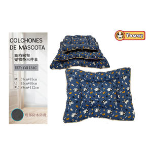 Tappetini per Animali Domestici Yommy, Motivo Cani Blu, Taglie M L XL, Impermeabili con Fondo Antiscivolo - Product Image 1