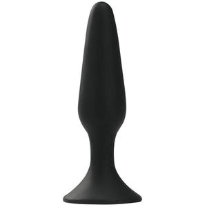 YPM Adulto Sexo Toy Cor Preta 4,5 polegadas Silicone Anal <span class=keywords><strong>Butt</strong></span> <span class=keywords><strong>Plug</strong></span> - Product Image 1