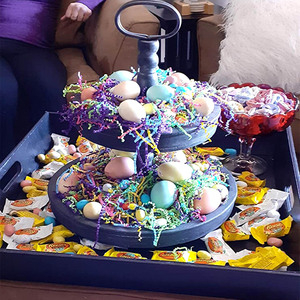 Nhiều màu trang trí giấy vụn Hộp Quà Tặng chất độn và chất độn bao bì, giấy xếp li Raffia, thích hợp cho lễ phục sinh - Product Image 6