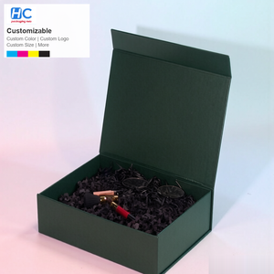 Elegant Portable Foldable <b>Gift</b> <b>Box</b> For Leather Handbag Luxury Rigid Packaging With <b>Magnetic</b> Lid Wholesale - Product Image 2