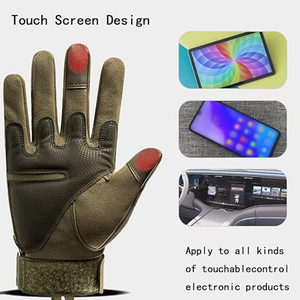Gants de sport de haute qualité, demi-doigts, pour le cyclisme, la salle de sport, tactiques, résistants aux coupures, doigts entiers, pour la sécurité en plein air, pour le fitness - Product Image 5