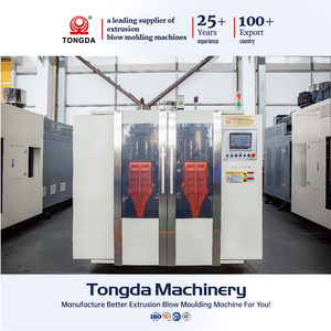 אוטומטי מלא שני צבע סיר ניפוח מכונת פלסטיק בקבוק יכול שחול מכה מכונת דפוס - Product Image 2