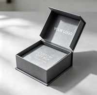 Boîte cadeau magnétique rigide personnalisée de qualité supérieure, imprimée avec logo privé, boîte en papier rigide pour bijoux, cosmétiques, emballage cadeau haut de gamme