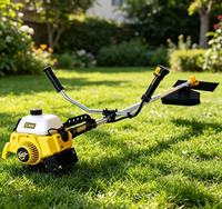 Débroussailleuse multifonctionnelle à accrocher latéralement, coupe-herbe à essence, outils de jardinage pour couper les mauvaises herbes. Tondeuse à gazon 2 temps 40-6 411.