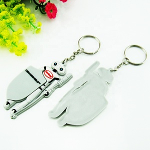 थोक कस्टम 2 डी 3 डी सिलिकॉन कीरिंग नरम रबर पीसी कुंजी धारक श्रृंखला व्यक्तिगत लोगो प्रचार कीचेन - Product Image 6