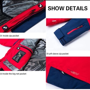 High Quality Hot Sale Winter Outdoor Sport Waterproof Men Ski Jacket Two-piece Ski & Snow Wear Ski Suit By Inspire Apparel - Product Image 5