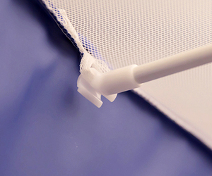 Moustiquaire <span class=keywords><strong>anti</strong></span>-moustique pliante à 3 portes et auvent de lit pour adulte à usage domestique 100% polyester - Product Image 2