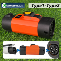 Nouvel adaptateur de voiture portable 7KW 32A J1772 vers Type2, chargeur de véhicule électrique 220V avec garantie d'un an pour véhicules électriques