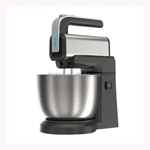 Misturador de alimentos com tigela SS de 3,5L, batedeira rotativa planetária profissional, misturador de massa pequeno para casa, máquina de bolo