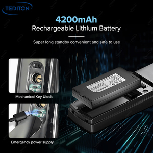 Tediton an ninh ngoài trời wifi từ xa sinh trắc học vân tay <span class=keywords><strong>App</strong></span> thông minh 3D khuôn mặt nhận dạng ID khóa cửa với máy ảnh intercom - Product Image 6