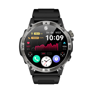 HK08 GPS montre intelligente boussole <span class=keywords><strong>Altitude</strong></span> caractéristiques barométriques 1.43 pouces écran AMOLED IP67 Sports de plein air Smartwatch téléphone - Product Image 3