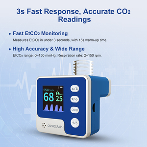 Di động thú y capnograph màn hình kết thúc thủy triều etco2 cảm biến cho vật nuôi quan trọng dấu hiệu giám sát - Product Image 3