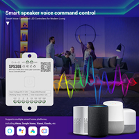 SP530E PWM SPI 5-IN-1 WIFI + BLE couleur unique CCT RGB RGBW RGBCCT 5CH contrôleur DC5V-24V 12V 6A LED contrôleur de bande