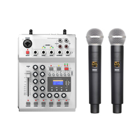 Thiết Kế Mới Thiết Bị Âm Nhạc Trộn Console Mini Âm Thanh Máy Trộn Âm Thanh Với Microphone