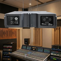 Haut-parleur Line Array externe à trois voies de performance professionnelle de grande envergure, série LS3 MRL, avec aimant néodyme, 8 Ohm 250W, enceinte en bois LF