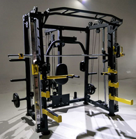 Equipo de gimnasio multifuncional ejercicio a la venta máquina Smith multifuncional
