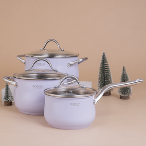 LOGO Utensilios de cocina personalizados Juego de ollas y <span class=keywords><strong>sartenes</strong></span> de acero inoxidable Cacerola Cazuela Sopa y ollas en stock Sartén para Horno Holandés - Product Image 2