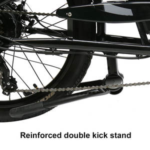 Vélo cargo familial TXED 24''x2.1 avec siège bébé, double batterie au lithium, longue autonomie, haute puissance - Product Image 3