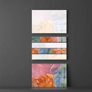 Carreaux muraux en céramique numérique métallisés brillants Vistaar, épaisseur 8 mm, garantie 5 ans+, 12x18 30x45cm 300x450mm, étanches - Product Image 5