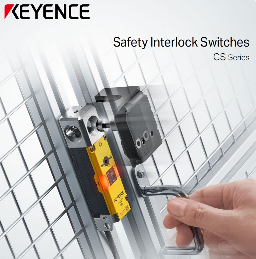 キーエンスGS-51N5 NPNメカニカルインターロック安全インター