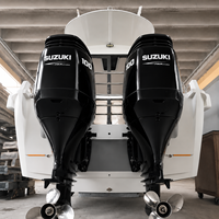 Moteur hors-bord Suzuki DF100BLT 100 CV 4 temps 73,6 kW, moteur marin à arbre long, EFI, essence, pour bateau de pêche, propulsion de yacht