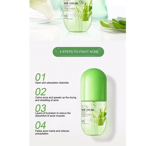 280ml Aloe Vera Gel Réparer les coups <span class=keywords><strong>de</strong></span> <span class=keywords><strong>soleil</strong></span> Supprimer l'acné Cicatrice Lissage Soulagement <span class=keywords><strong>de</strong></span> la peau Hydratant - Product Image 3
