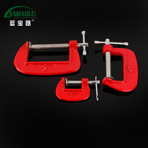 แคลมป์ Anbaolu G คุณภาพสูง ผลิตจากเหล็ก ปรับได้ ขนาด 1 นิ้ว 2 นิ้ว สำหรับงานไม้และงานโลหะ - Product Image 1