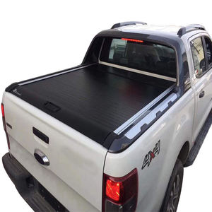 ฝาครอบลูกกลิ้งอลูมิเนียมอัลลอยด์แบบยืดหดได้สำหรับ <span class=keywords><strong>Ford</strong></span> <span class=keywords><strong>Ranger</strong></span> <span class=keywords><strong>Wildtrak</strong></span> 2012 + ที่คลุมเตียงสำหรับรถกระบะและชัตเตอร์จาก tonneau - Product Image 1