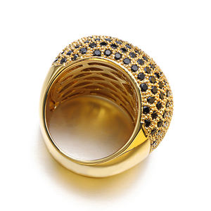 Jasen เครื่องประดับแฟชั่นสีดำ925เพชรโมอิสสำหรับผู้ชายแหวนเย็นสไตล์ฮิปฮอปเงินแท้ - Product Image 3