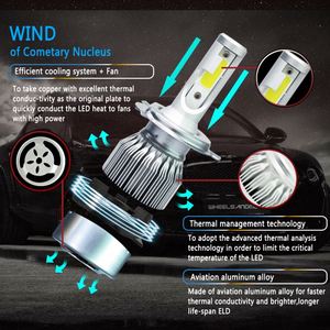 Juego de Bombillas LED para Faros Delanteros de Alta Calidad, 36 W, 3800 lm, 5500 lm, H11, H7, Lámpara para Automóvil C6, Luces para Carro, Canbus, para <span class=keywords><strong>Aido</strong></span> A6 - Product Image 3