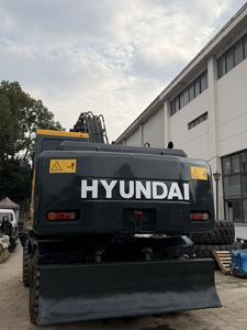 Excavadora de Ruedas Hidráulica HYUNDAI 210w-9s Original, Excavadora de Alta Eficiencia y Ahorro de Combustible, Excavadora Multifuncional de Trabajo Pesado - Product Image 4