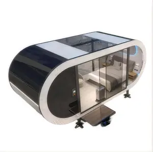 Modèle réduit de luxe de maisons en conteneur Combinaison préfabriquée Apple Cabin Garden House Capsule Hotel