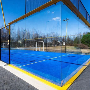 Fournisseur de terrains de padel pour clubs en plein air avec structure de terrain de 20x10m aux normes internationales - Product Image 1