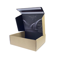 Boîtes de courrier Kraft auto-adhésives à fermeture rapide, 10/500 pièces, pour la livraison à domicile, fermeture automatique, boîtes de courrier, en papier, livraison gratuite